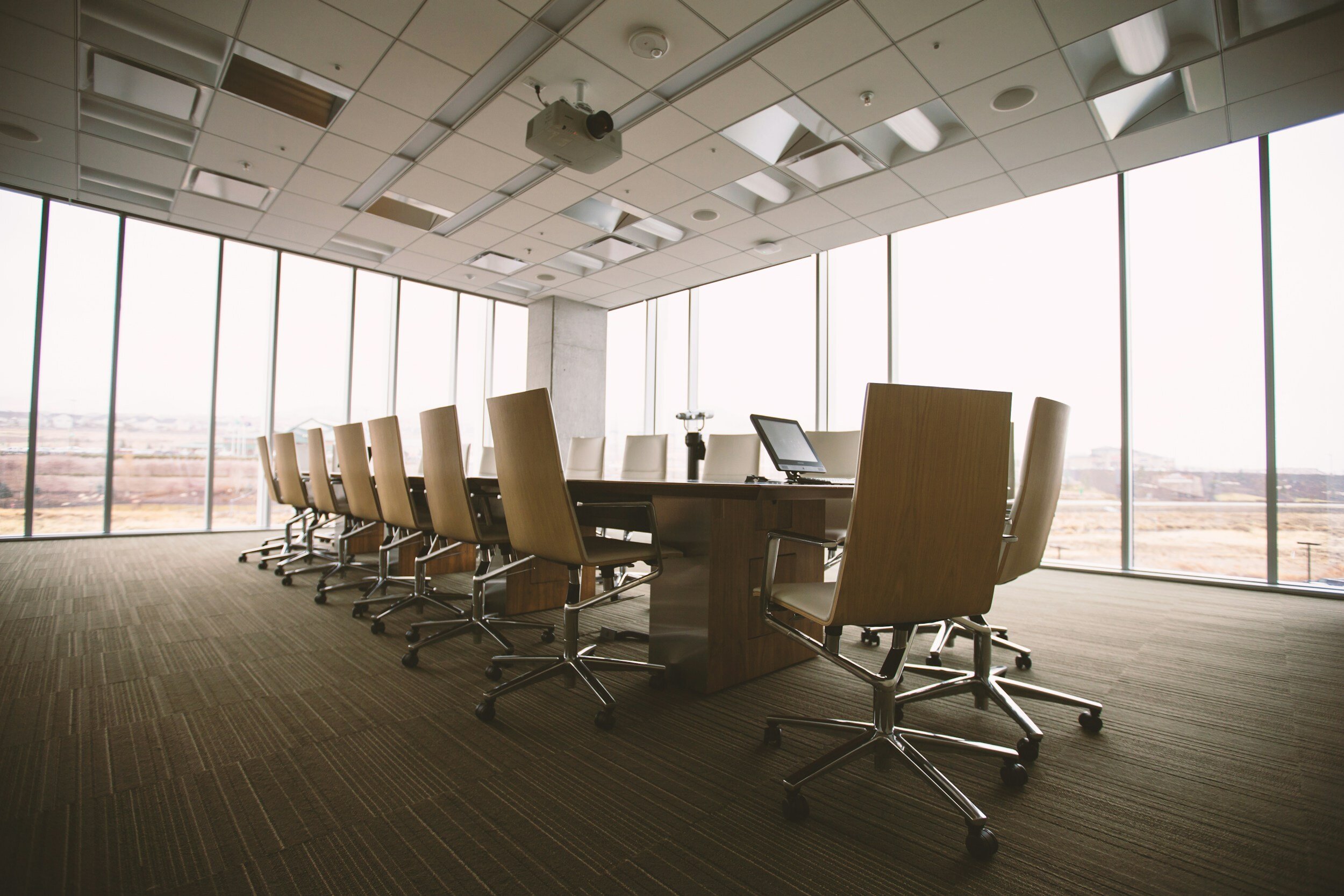 Modern conference room